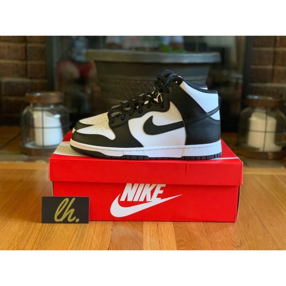 Size 10 Nike Dunk High “Panda” DD1399-105 - Picture 1 of 5